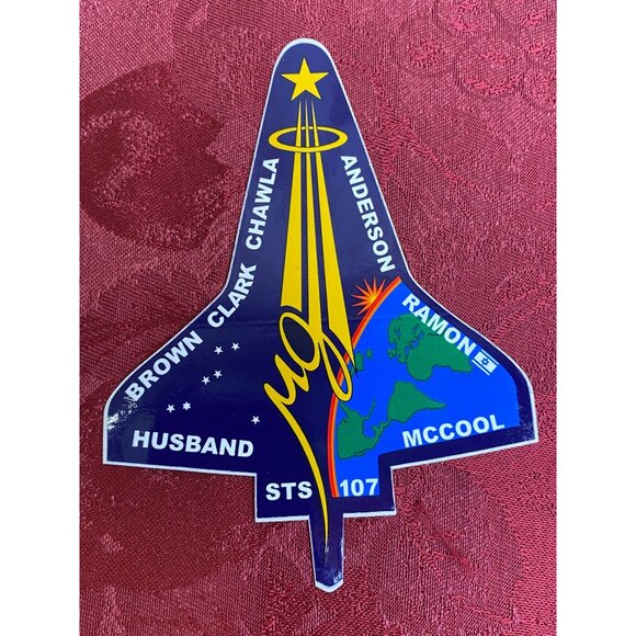 NASA Lot of NASA Stickers Space Shuttle Missions - Vintage - Picture 6 of 13